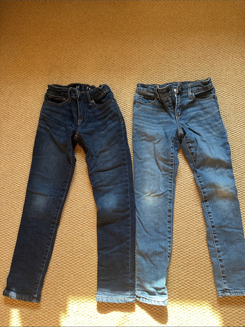 GAP Kids Jeans in Dark Blue and Light Blue